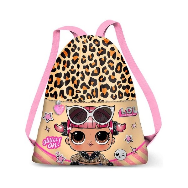 Saco Mochila Lol Surprize 35x41x1cm.