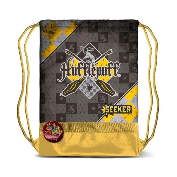 Saco Harry Potter Quidditch Hufflepuff 48x35x1cm.