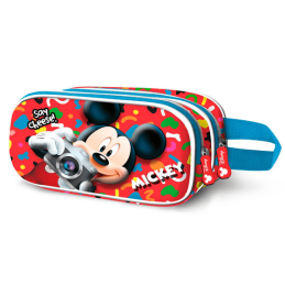 Portatodo 3D Mickey Disney Doble 10x22,5x7cm.