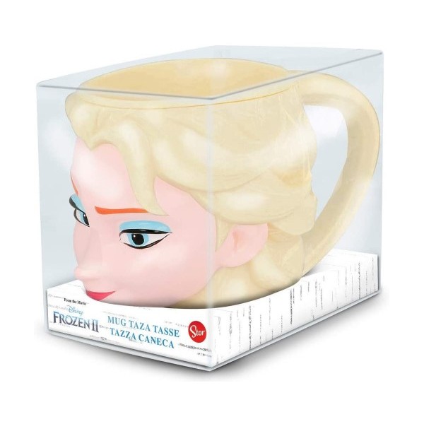 Taza Ceramica 3D Frozen Disney ll 340Ml.