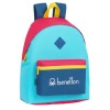 Mochila Benetton Colorines 33x15x42cm.