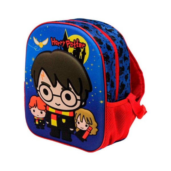 Mochila 3D Harry Potter 31x27x11cm.