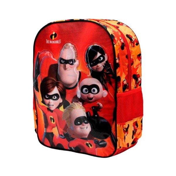 Mochila Basic Los Increibles 31x40x15cm.