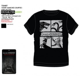 Camiseta Azul Adulto Juego De Tronos Talla M